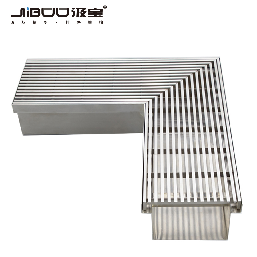 JIBOO stainless steel channel drain product reference