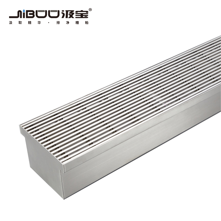 JIBOO stainless steel channel drain product reference